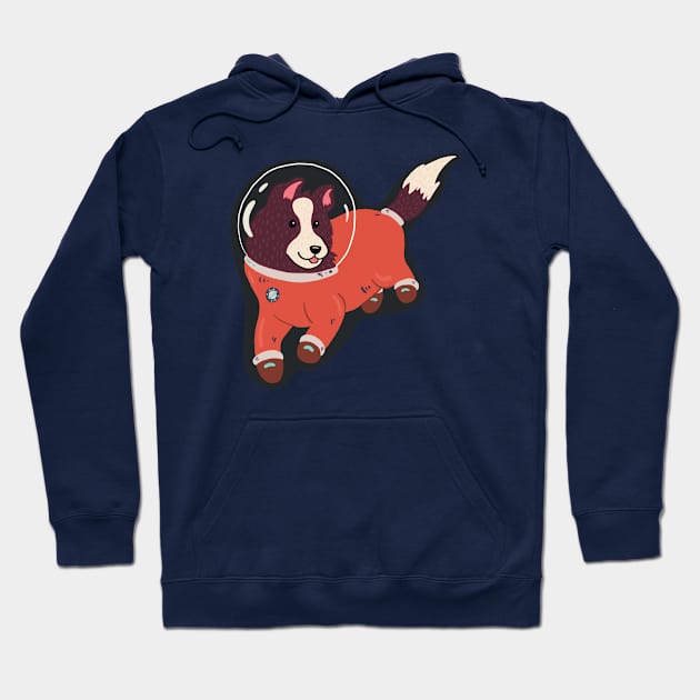 Buddy the Space Doggo Hoodie by braveleopard